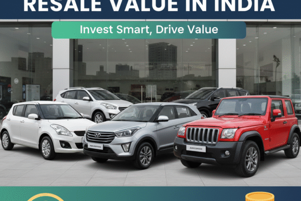 Top cars with the best resale value in India including Toyota Fortuner, Maruti Swift, Hyundai Creta and Mahindra Thar.